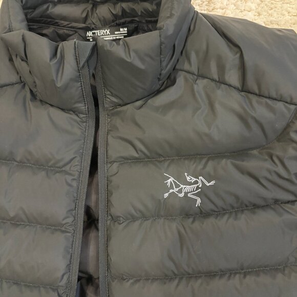 Arcteryx Black Down Vest